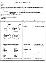 Giáo án Tiếng Anh Lớp 7 - Chương trình học kỳ I